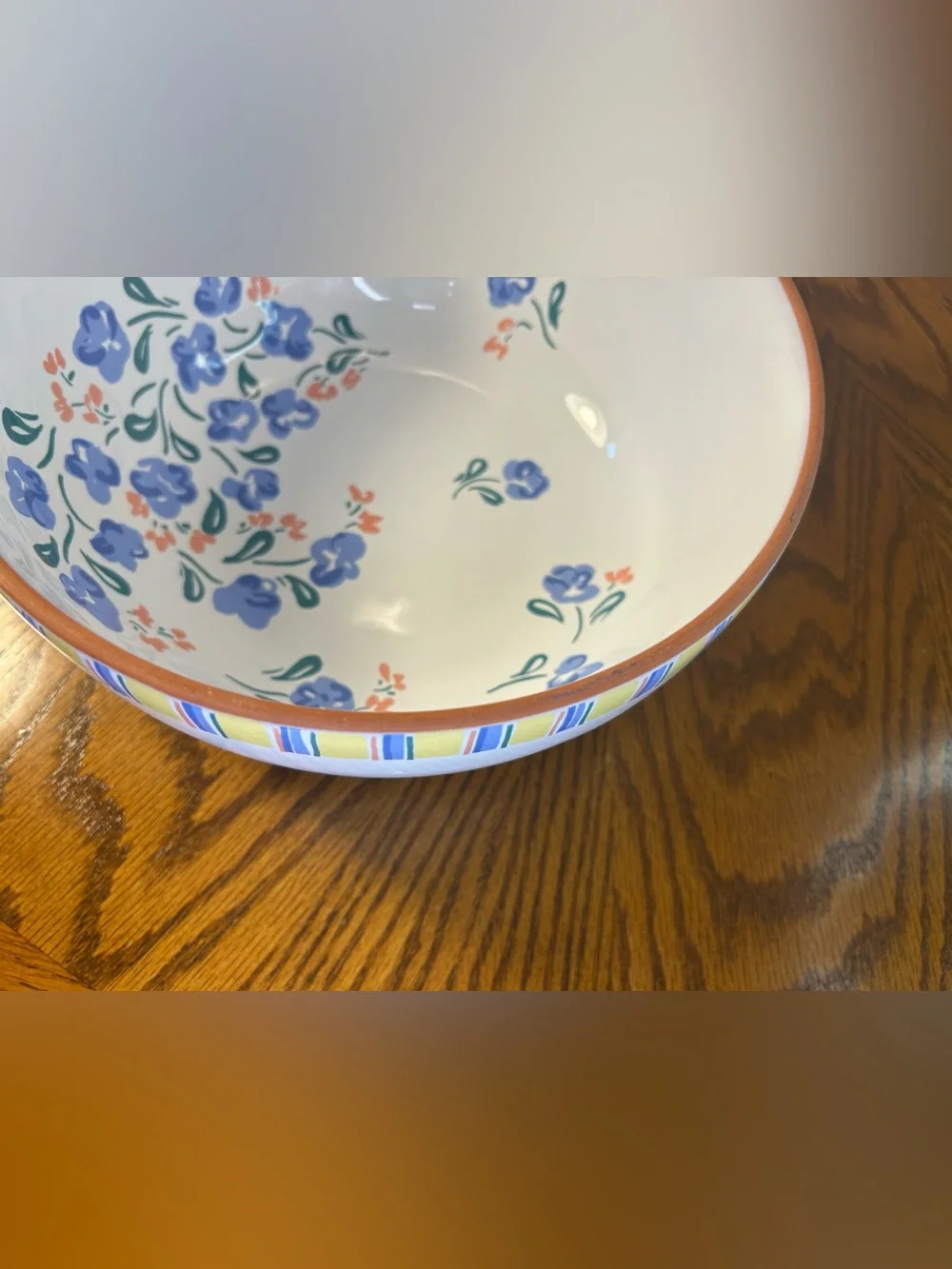 Vintage Porta Portugal Doris Days Serving Decorative Bowl Libby Wilkie Cottage